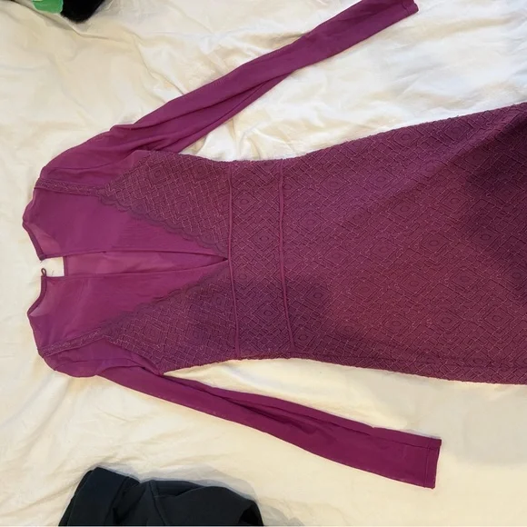 Free People Plum Mesh mini dress - Picture 2 of 5